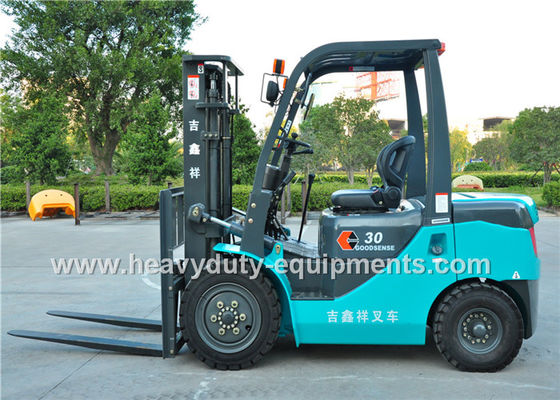 Çin 3500kg FD35 Industrial Forklift Truck Diesel Power Source 1070×125×45mm Tedarikçi