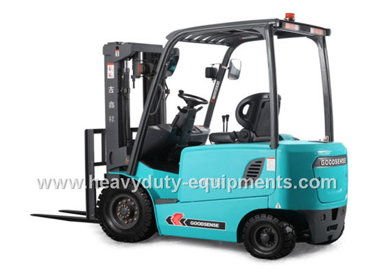 Çin LCD Instrument Forklift Lift Truck Battery Powered Steering Axle 2500Kg Loading Capacity Tedarikçi