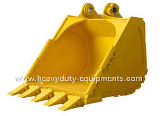 Çin 0.9-1.9 m3 Capacity Construction Equipment Spare Parts SDLG Excavator Bucket Five Teeth Type Tedarikçi