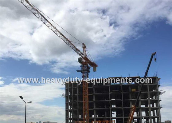 Çin Tower crane with free height 40m and max load 6 T with warranty for construction Tedarikçi