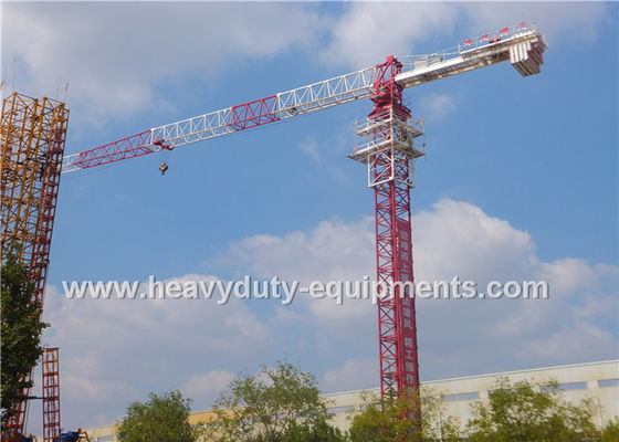 Çin Residential Buildings Horizontal Electric Tower Crane Jib Frame 3.1T Tip Load Tedarikçi