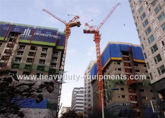 Çin 46M Free Height Construction Machinery Equipment Outside Climbing Tower Crane Tedarikçi