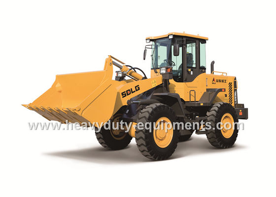Çin 2869mm Dumping Height Wheeled Front End Loader With Turbo Charge In Volvo Technique Tedarikçi