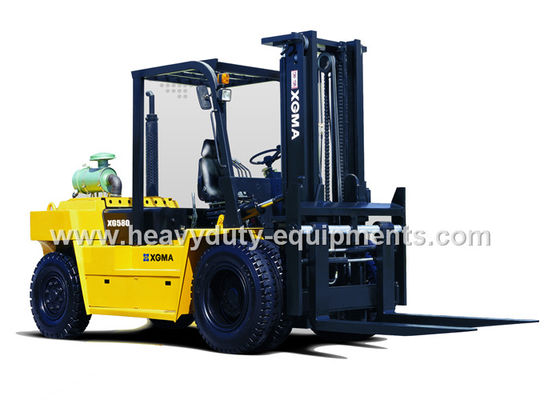 Çin Log Yard Heavy Duty 8 Tons Forklift Flexible Steering 10800Kg Deadweight Tedarikçi