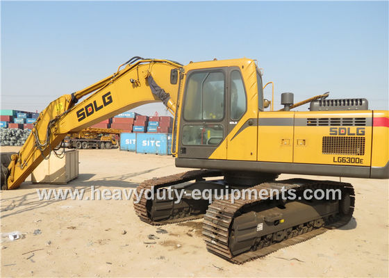 Çin 30tons SDLG Hydraulic Excavator LG6300E with 1.3m3 bucket and Volvo technology Tedarikçi