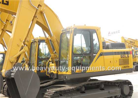 Çin SDLG LG6225E crawler excavator with pilot operation system 21700kg operating weight Tedarikçi