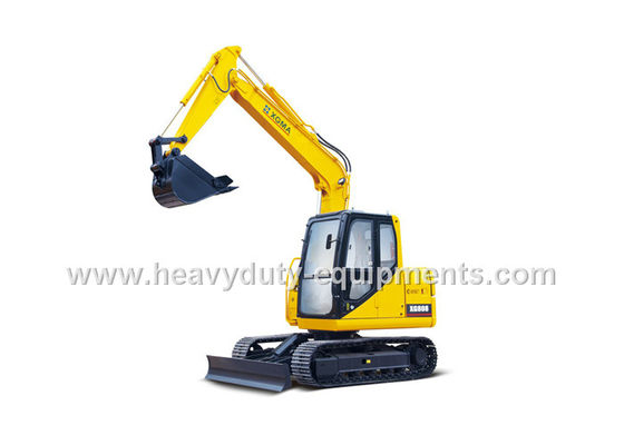 Çin XGMA XG808 hydraulic excavator Equipped with standard attachment in 0.32 cbm Tedarikçi