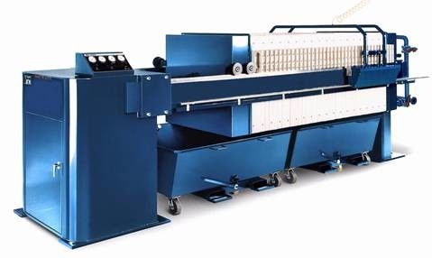 Çin Chamber filter press takes filter cloth as the medium to separate solid and liquid Tedarikçi