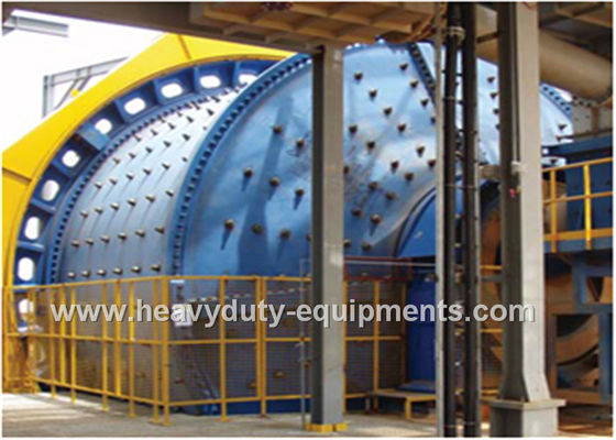 Çin Automated Industrial Mining Equipment Autogenous Grinding Mill Stable Particle 350mm Feed Tedarikçi