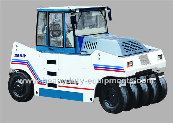 Çin Pneumatic Road Roller XG6262P 26 T with air conditioner cabin and 29500kg weight Tedarikçi