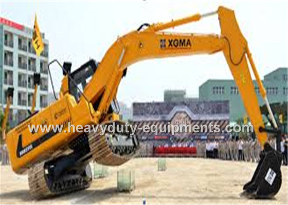 Çin Crawler Mounted Hydraulic Mining Excavator Long Boom 4941mm Track Length Tedarikçi