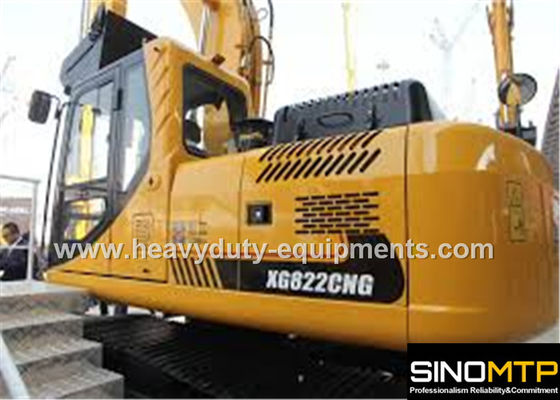 Çin 35° 1.6 cbm Hydraulic Crawler Excavator Heavy Equipment XGMA XG822CNG Tedarikçi
