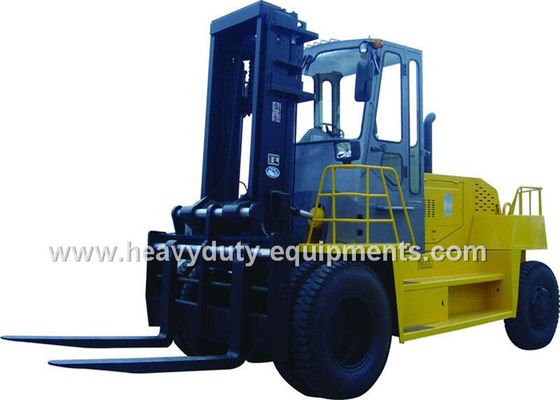 Çin 12 Ton Forklift Loading Truck 2890mm Wheelbase For Short Distance Transportation Tedarikçi