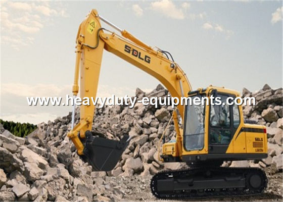 Çin VECU Hydraulic Crawler Excavator 15 Tonne 98.1KN Excavation Force Without GPS Tedarikçi