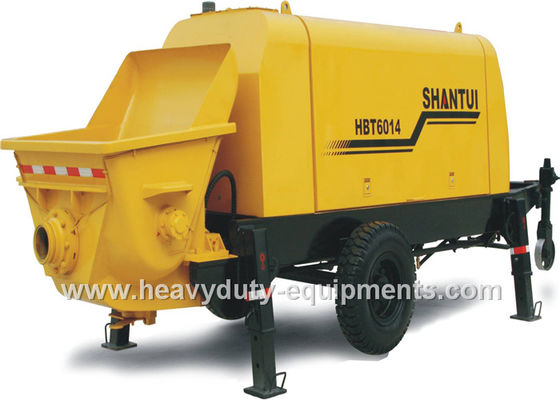 Çin SHANTUI HBT9018R concrete pump trailer adopts Weichai Deutz diesel engine Tedarikçi