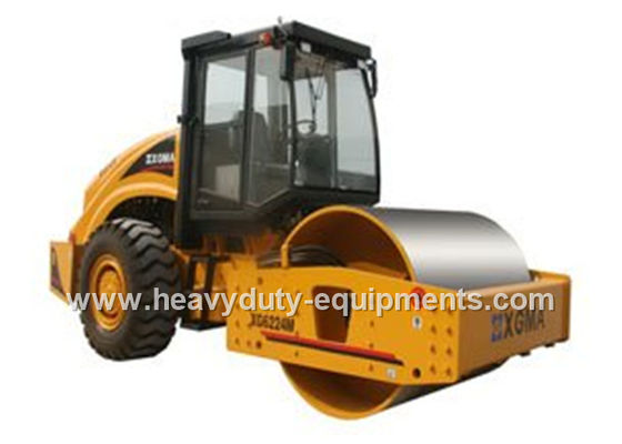 Çin 506N / cm Road Construction Equipment Road Roller Machine Hydraulic Vibration Tedarikçi