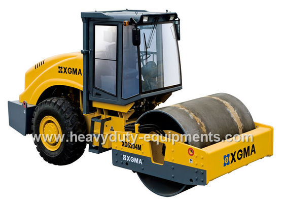 Çin Road roller XG6204M 20T with two independent brake systems for the sake of safety Tedarikçi