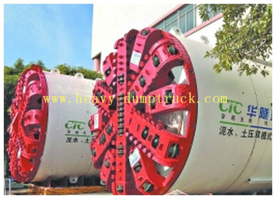 Çin Dual Mode TBM used with gripper / open TBM and slurry TBM for hard rock and transitional mixed formations Tedarikçi