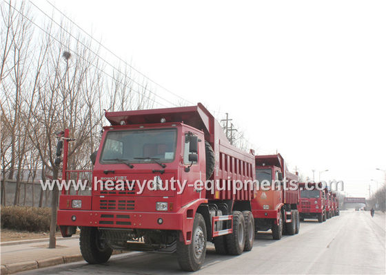 Çin China HOWO 6x4 Mining dump / Tipper Truck 6 by 4 driving model EURO2 Emission Tedarikçi