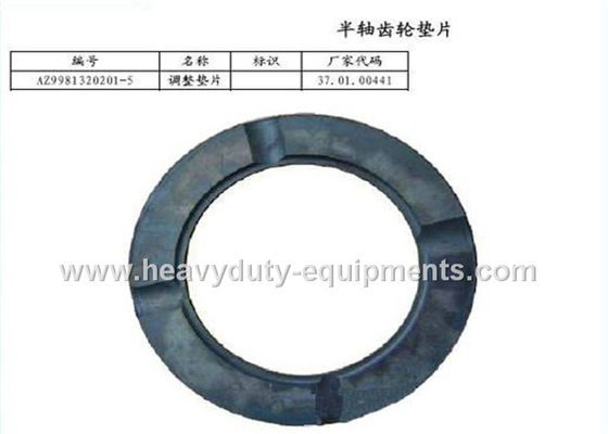 Çin Truck Spare Parts Half shaft gear washer part number AZ9981320201-5 Tedarikçi