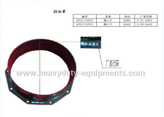 Çin Ring gear HOWO Spare Parts number AZ9981340051 with warranty Tedarikçi