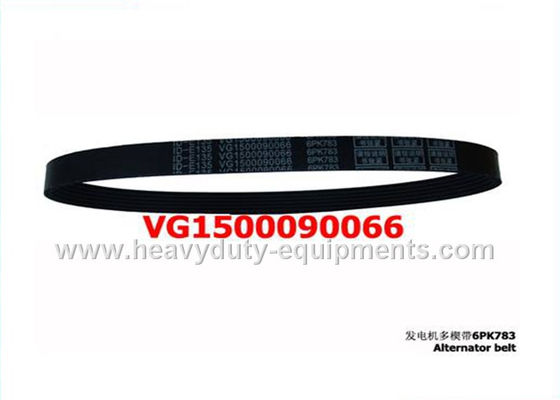 Çin sinotruk spare part Alternator multi-row belt part number VG1200090067 with warranty Tedarikçi