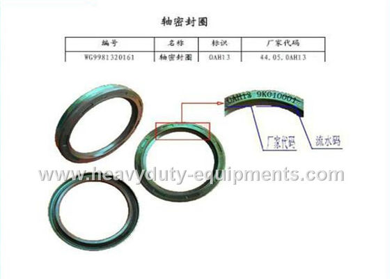 Çin sinotruk spare part axle seal ring part number AZ9981320161 for howo trucks Tedarikçi