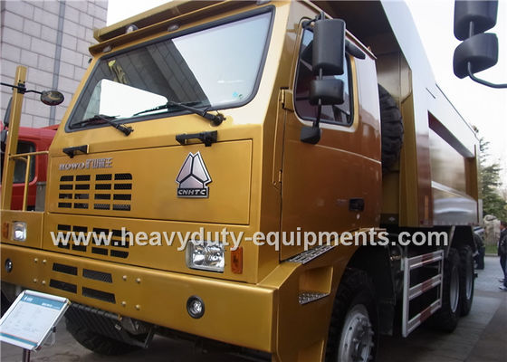 Çin heavy loading HOWO dump Truck with Chassis with WABCO System / Strengthen Bumper Tedarikçi