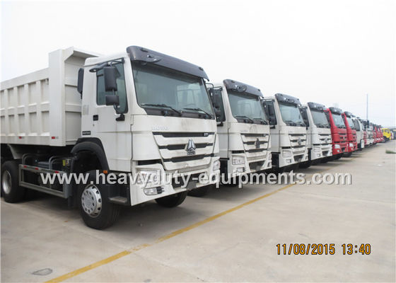 Çin HOWO chinese strong mine dump truck 336hp 6x4 / 8x4 with Q345 Steel cargo body Tedarikçi