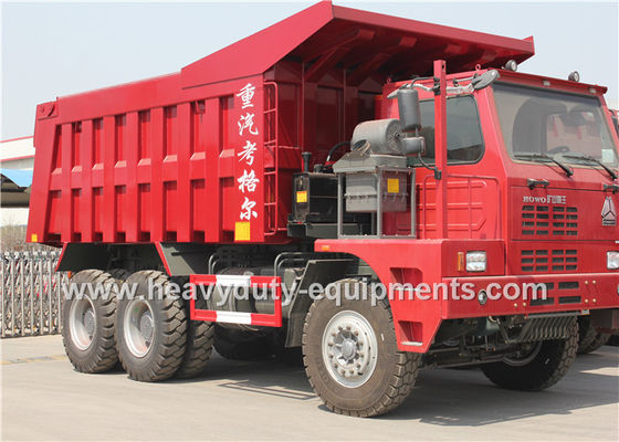 Çin 70 tons 6X4 Mine Dump Truck brand Sinotruk HOWO with HYVA Hdraulic lifting system Tedarikçi