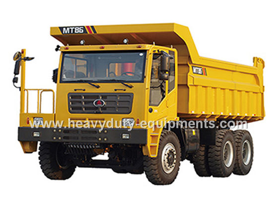 Çin Rated load 55 tons Off road Mining Dump Truck Tipper  drive 6x4 with 35 m3 body cargo Volume Tedarikçi