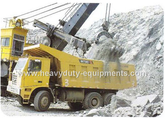 Çin Rated load 50 tons Off road Mining Dump Truck Tipper  drive 6x4 with 32 m3 body cargo Volume Tedarikçi