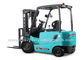 LCD Instrument Forklift Lift Truck Battery Powered Steering Axle 2500Kg Loading Capacity Tedarikçi