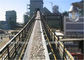 13-794 M3 / H Industrial Mining Equipment Cleated Belt Conveyor With Max 90° Inclination Angle Tedarikçi