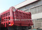 Sinotruk HOWO mining dump truck / tipper special truck 371hp  with front lifting cylinder Tedarikçi