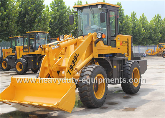 Çin Front End Wheel Loader T939L With attachment as Snow Blade For Cold Weather Use Tedarikçi