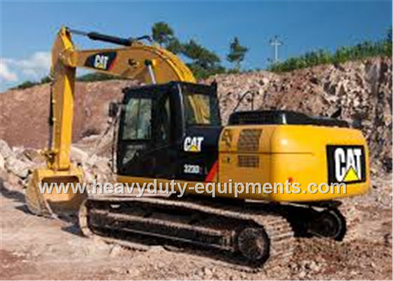Çin midsize excavator, CAT brand with 1.3m³ bucket capacity, 323D2L, 116KW net power Tedarikçi