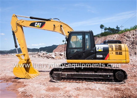 Çin CAT hydralic excavator 323D2L, 22-23 ton operation weight, with CAT engine Tedarikçi