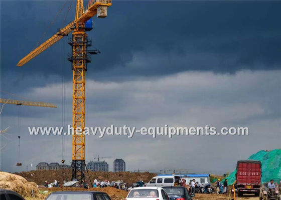 Çin Safety Concrete Construction Equipment Luffing Jib Tower Crane 161M Max Height For Max Load Tedarikçi