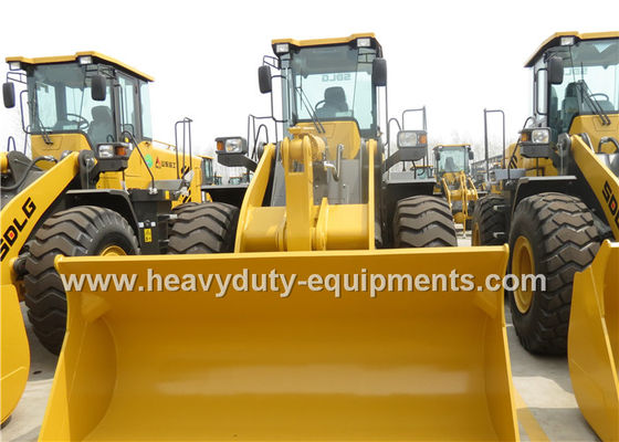 Çin SDLG wheel loader LG953 five tons loading capacity with rock bucket 2.4m3 Tedarikçi