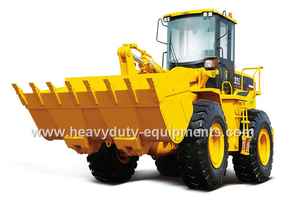 Çin XGMA XG962H wheel loader with 4850kg operating weight of loading Tedarikçi