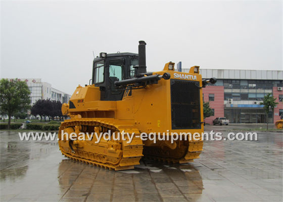Çin 420hp Shantui standard bulldozer with 53tons operating weight , single ripper Tedarikçi