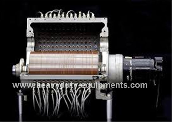 Çin Permanent magnetic drum/pulley with 150t/h capacity for magnetite ore Tedarikçi