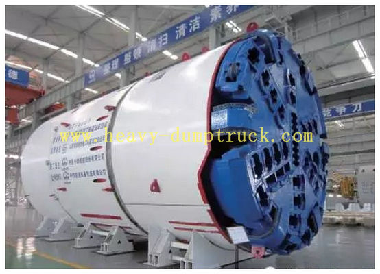 Çin XGMA Single Shield Tunnel Boring Machine for boring medium length tunnels in moderate soft Tedarikçi