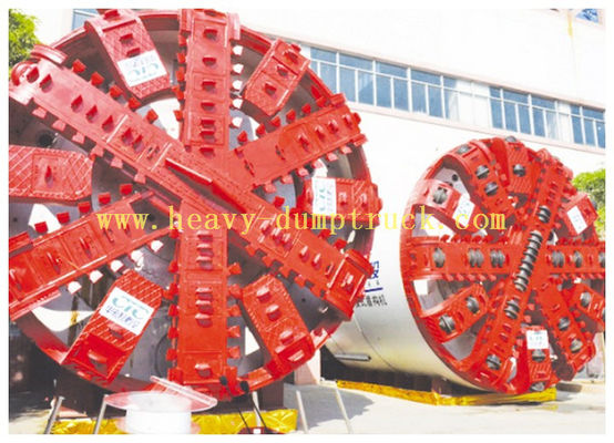 Çin Dual Mode TBM used with gripper / open TBM and slurry TBM for hard rock and transitional mixed formations Tedarikçi