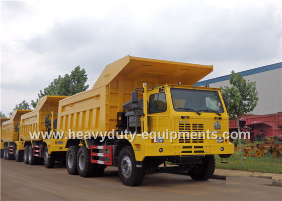 Çin Mining tipper truck / dump truck bottom thickness 12mm and HYVA Hydraulic lifting system Tedarikçi
