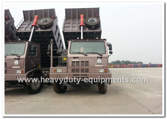 Çin 70 Tons Sinotruk HOWO 420hp  Mining Dump Truck with high strength steel  cargo body Tedarikçi