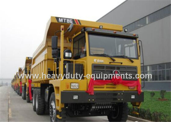 Çin Rated load 60 tons Off road Mining Dump Truck Tipper  309kW engine power with 34m3 body cargo Volume Tedarikçi