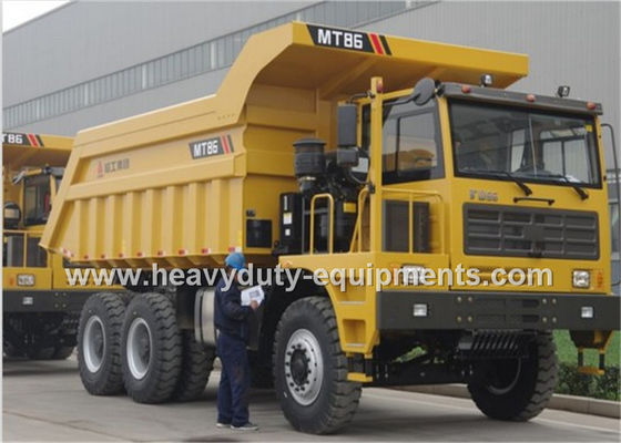 Çin Rated load 55 tons Off road Mining Dump Truck Tipper  309kW engine power with 30m3 body cargo Volume Tedarikçi