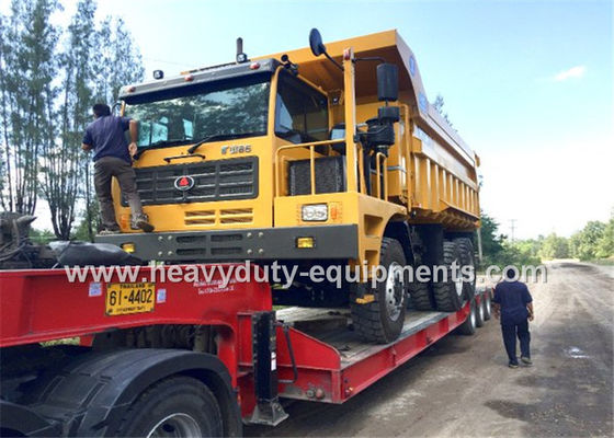 Çin 60 tons Off road Mining Dump Truck Tipper  306kW engine power drive 6x4 with 34m3 body cargo Volume Tedarikçi